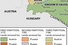 Partitions of Poland.